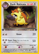Rattatac Obscur (51/82) [Team Rocket 1ère Édition]