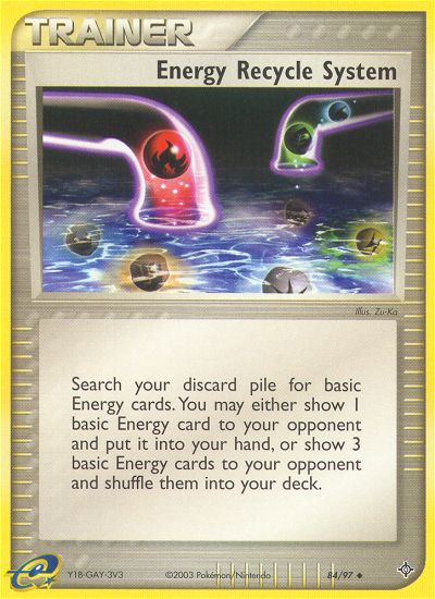 Système de recyclage d'énergie (84/97) [EX : Dragon]