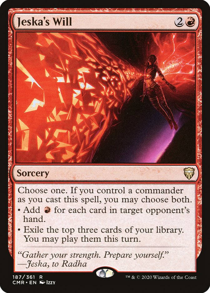 La Voluntad de Jeska [Commander Legends]