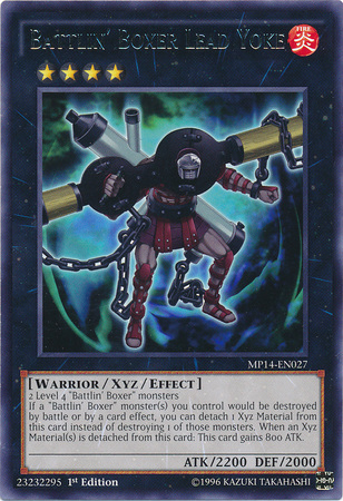 Boxeador Batallador: Yugo de Plomo [MP14-EN027] Rara