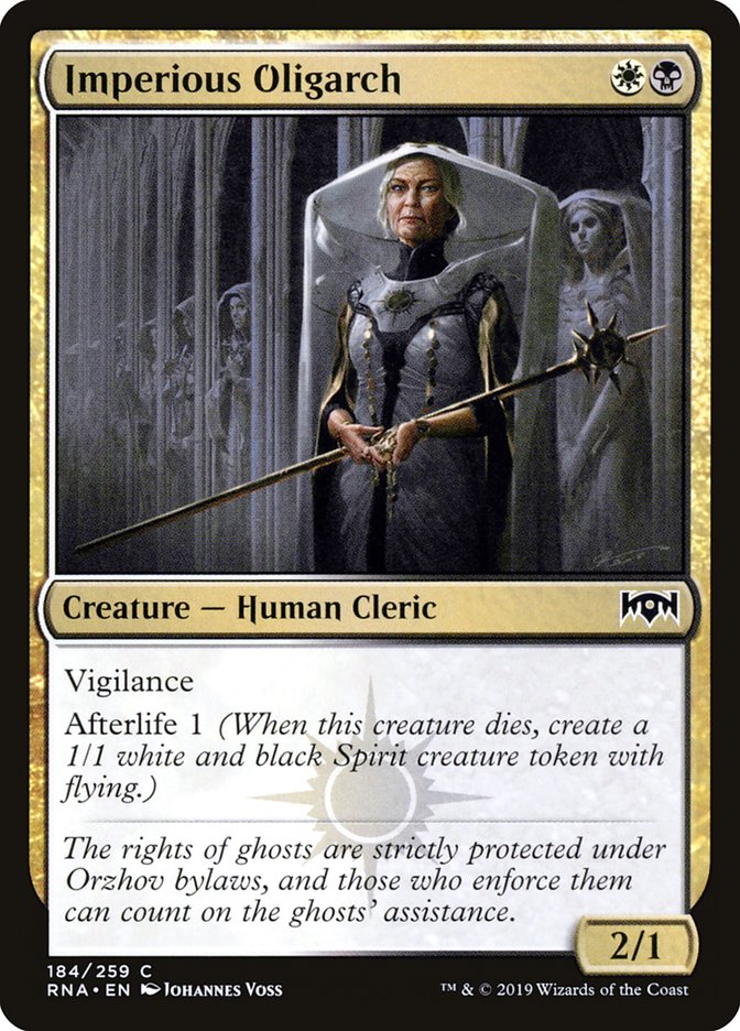 Oligarque impérieux [Allégeance de Ravnica]