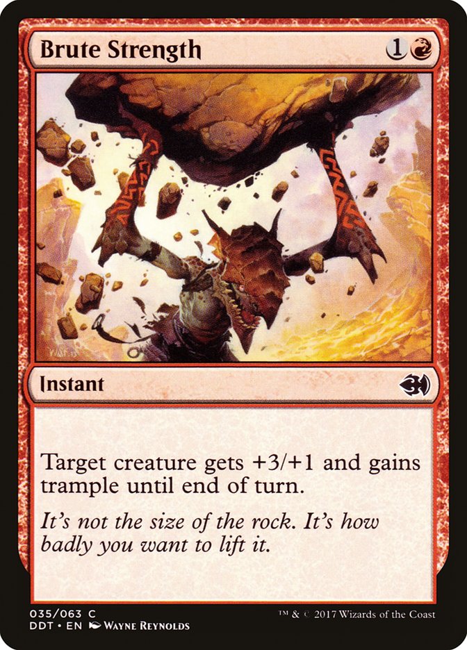 Force brute [Duel Decks: Merfolk vs. Goblins]