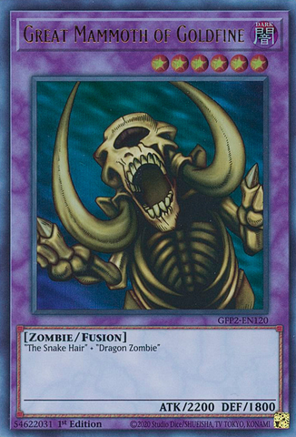 Grand Mammouth de Goldfine [GFP2-EN120] Ultra Rare