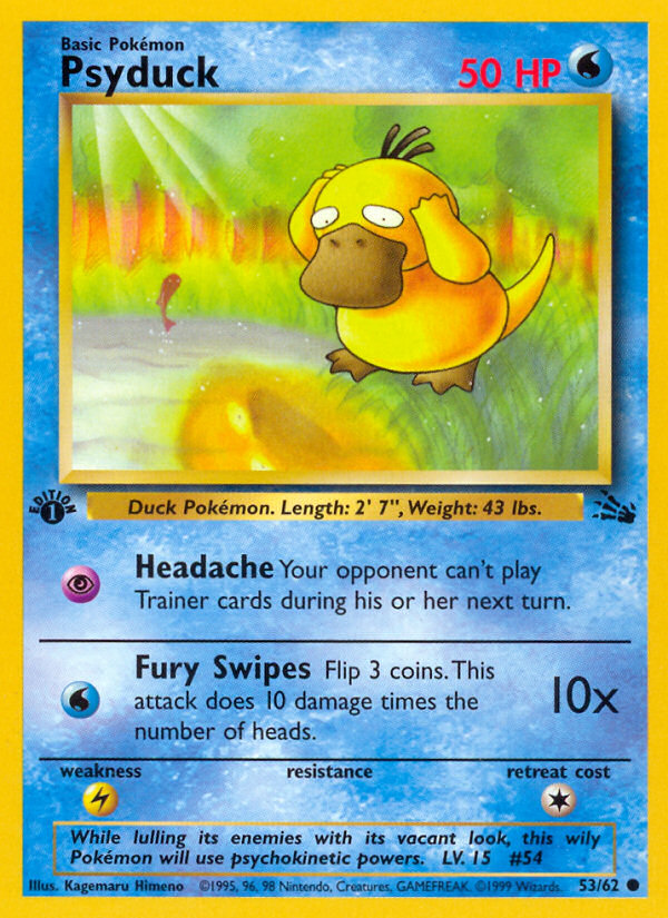 Psykokwak (53/62) [Fossile Édition 1]