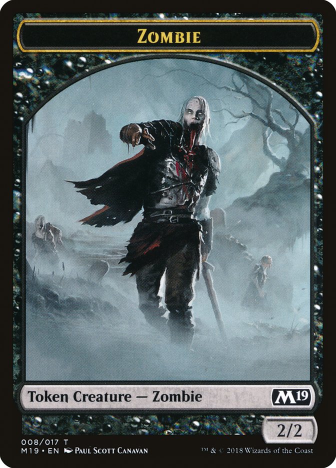 Ficha de Zombi [Tokens de Core Set 2019]