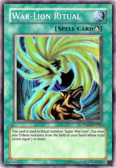 Rituel du Lion de Guerre [PP02-FR002] Super Rare