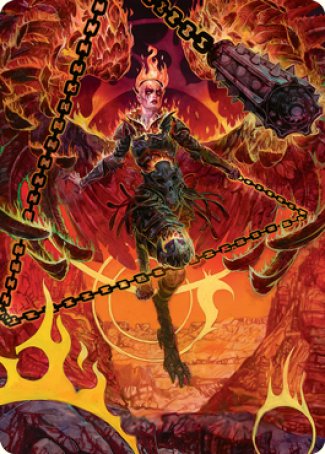 Zariel, archiduchesse de l'Averne Carte artistique [Dungeons & Dragons: Adventures in the Forgotten Realms Art Series]