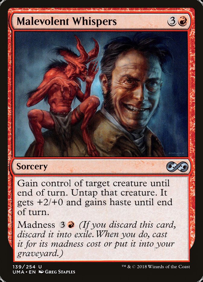 Chuchotements malveillants [Masters Ultime]