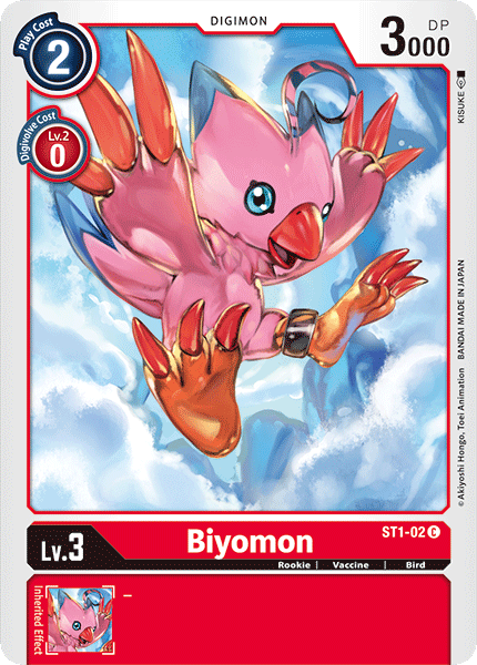 Biyomon [ST1-02] [Baraja de Inicio: Gaia Roja]