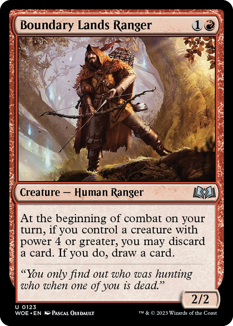 Ranger des Terres limitrophes [Les friches d'Eldraine]