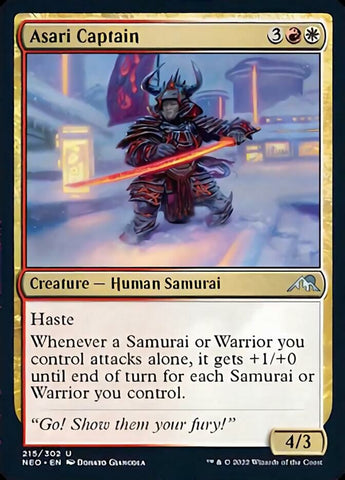 Capitán Asari [Kamigawa: Dinastía Neon]
