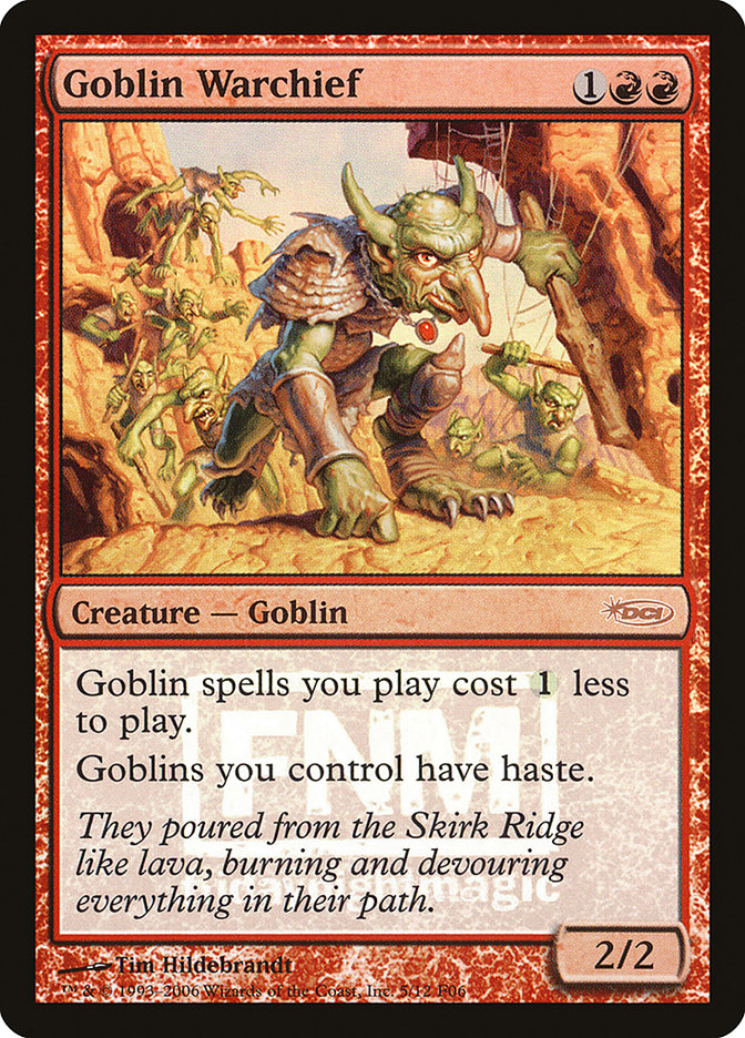 Chef de guerre gobelin [Friday Night Magic 2006]