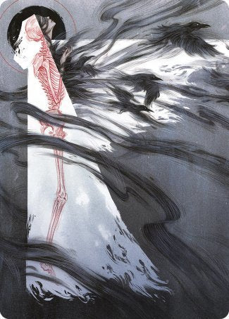 Carte artistique Vrilles d'Agonie [Série artistique Strixhaven : l'Académie des Mages]