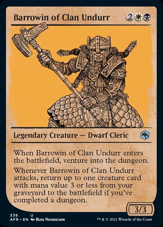 Barrowin du clan Undurr (Vitrine) [Donjons & Dragons : Aventures dans les Royaumes oubliés]