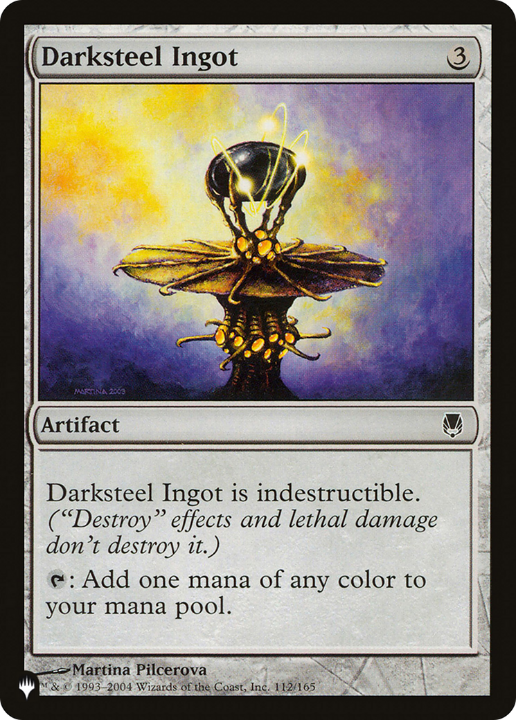 Lingote de Acero Oscuro [La Lista]