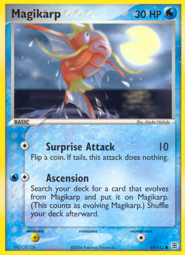 Magicarpe (67/112) [EX : Rouge Feu & Vert Feuille]
