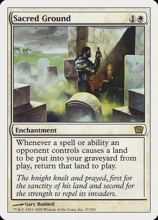 Terrain sacré [Neuvième édition]