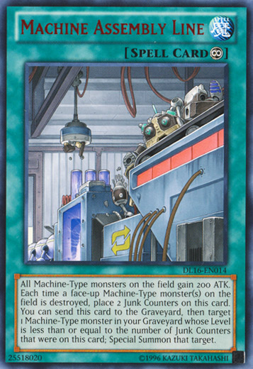 Chaîne d'assemblage de machines (Rouge) [DL16-FR014] Rare