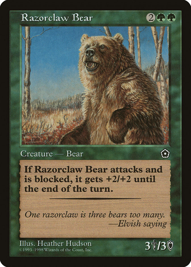Ours aux griffes rasoirs [Portal Second Age]