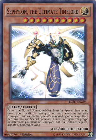 Sephylon, el Señor del Tiempo Definitivo [LC5D-EN229] Super Rara