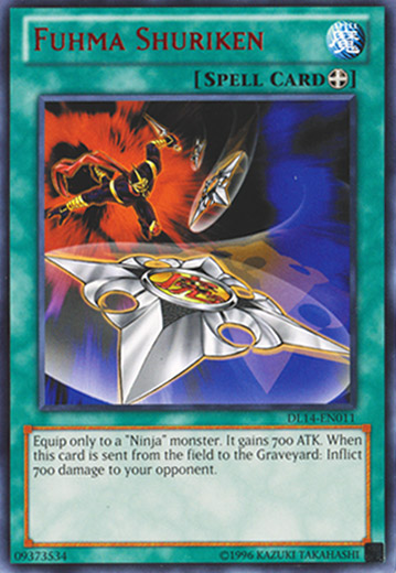 Shuriken Fuhma (Rouge) [DL14-FR011] Rare