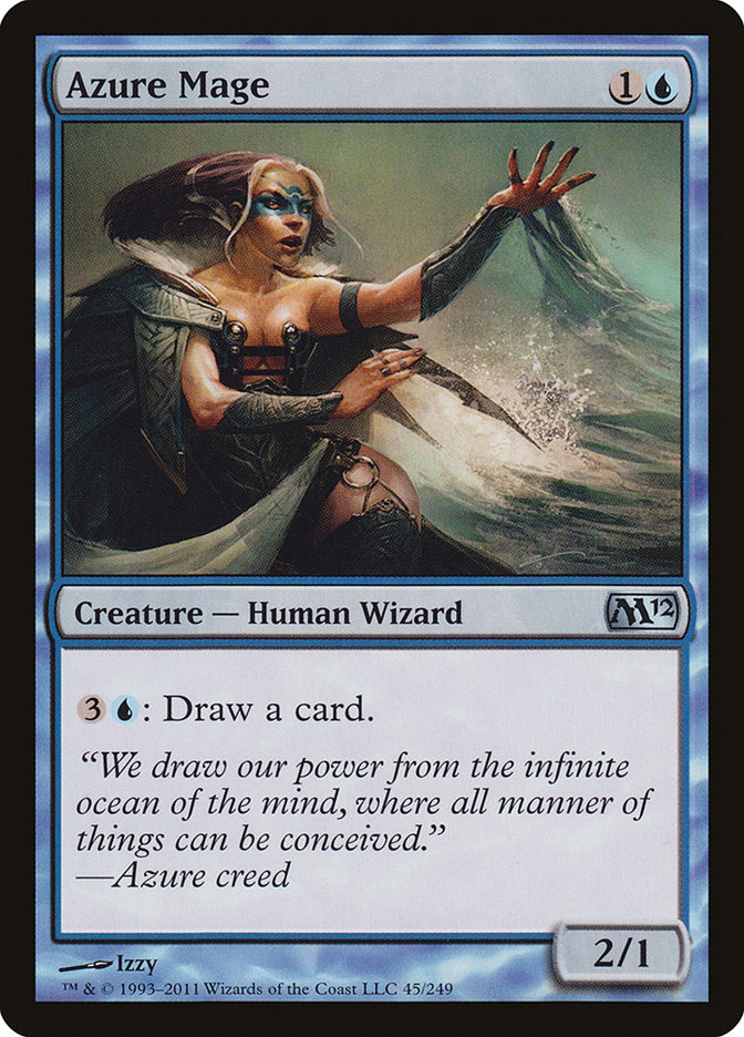 Mage azuréen [Magic 2012]