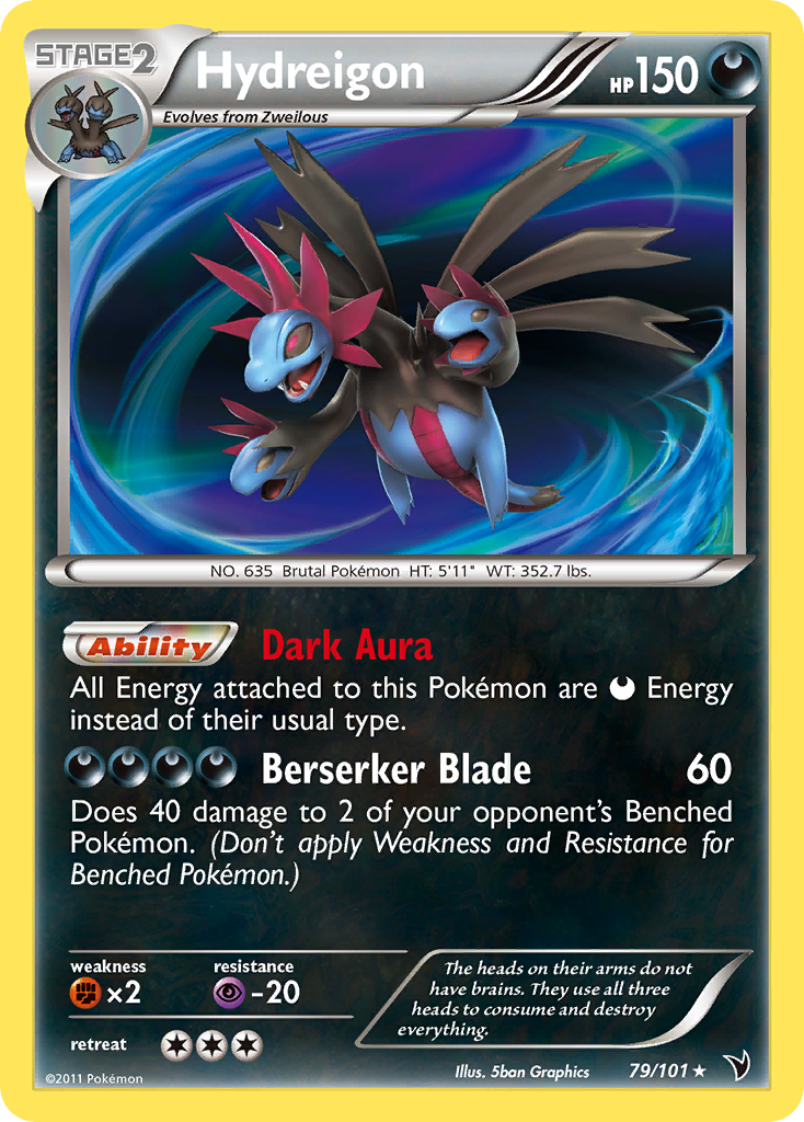 Hydreigon (79/101) [Noir & Blanc : Nobles Victoires]