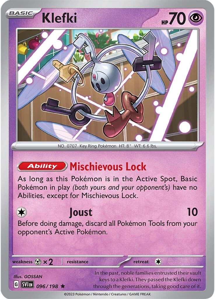 Klefki (096/198) [Escarlata y Púrpura: Set Base]