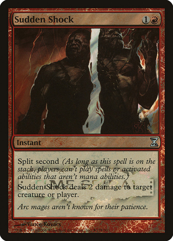 Choc soudain [Prerelease & Release Promos]