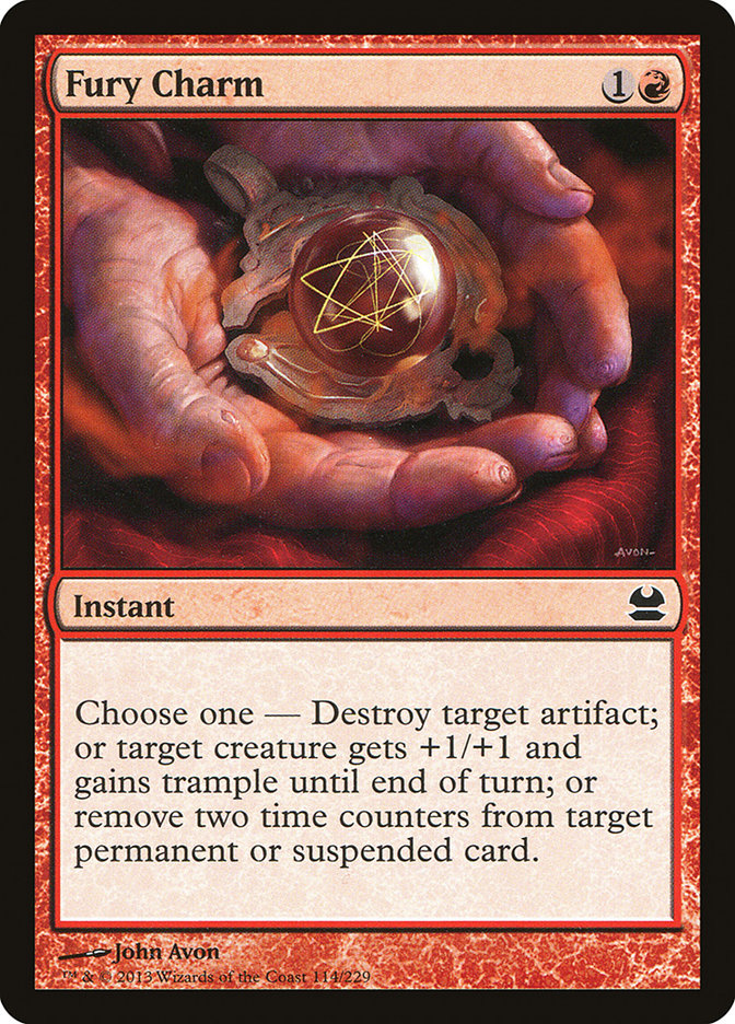 Amulette de furie [Modern Masters]