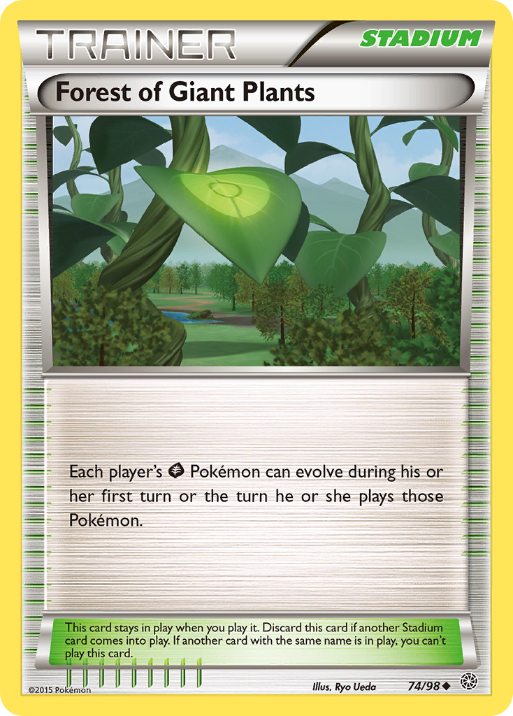 Forêt de plantes géantes (74/98) [XY: Origines Antiques]