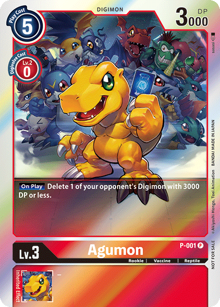Agumon [P-001] [Cartas Promocionales]