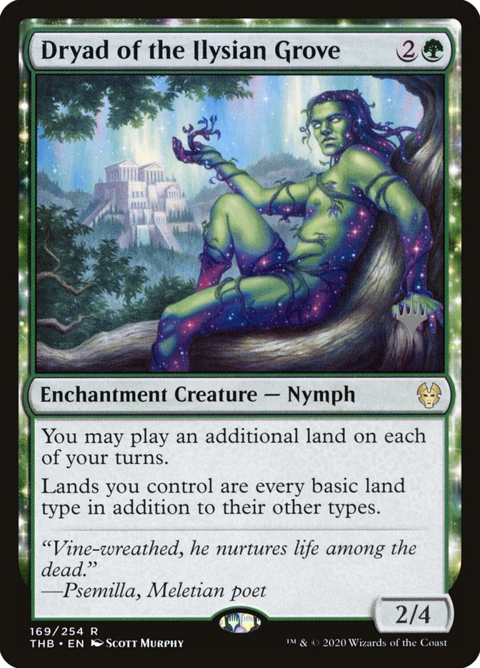 Dryade du Bosquet ilyséen (Promo Pack) [Promos Theros par-delà la mort]
