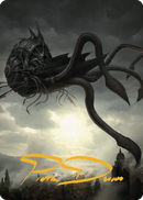 Carte artistique Vaisseau nautiloïde (signature estampillée or) [Commander Legends : Battle for Baldur's Gate Art Series]