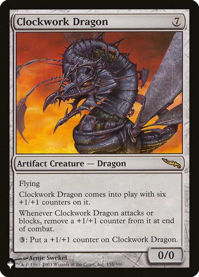 Dragon mécanique [The List]