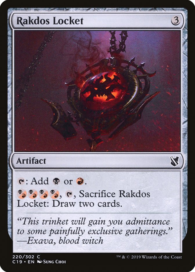 Médaillon de Rakdos [Commander 2019]