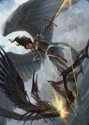 Carte d'illustration Détruire le mal (Signature estampée or) [Série d'illustrations Dominaria Uni]