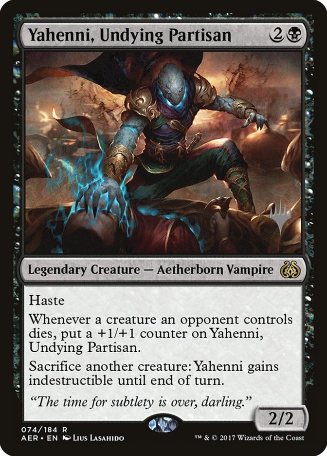 Yahenni, Partisane immortelle (Promo Pack) [Promos de l'éther révolté]