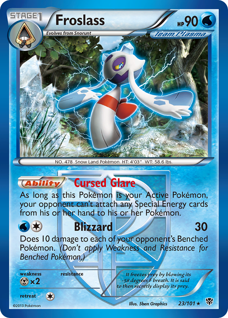 Froslass (23/101) [Noir & Blanc : Explosion Plasma]