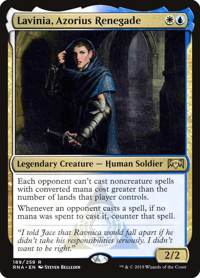 Lavinia, rebelle d'Azorius [Allégeance de Ravnica]