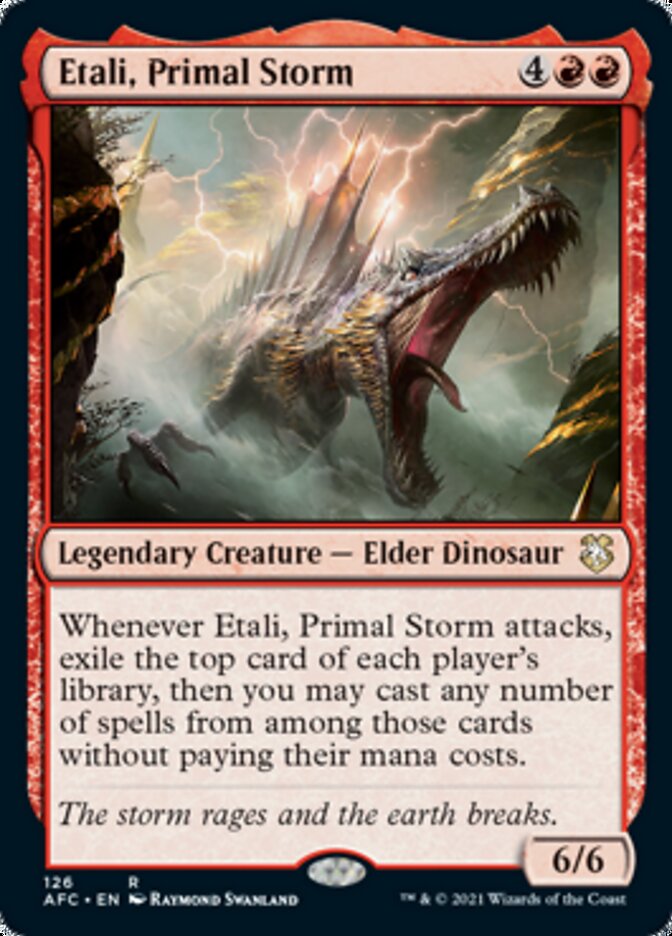 Etali, tempête primordiale [Dungeons & Dragons: Adventures in the Forgotten Realms Commander]