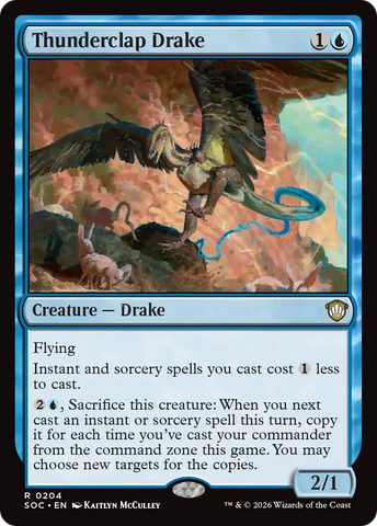 Dracosaure de la Bourrasque [Commandant : Secrets de Strixhaven]