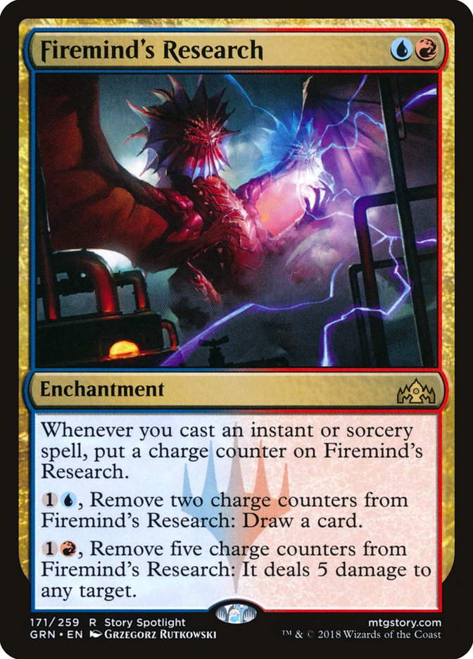 Recherches du Pyromancien [Guilds of Ravnica]