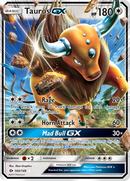 Tauros GX (100/149) [Soleil et Lune : Set de Base]