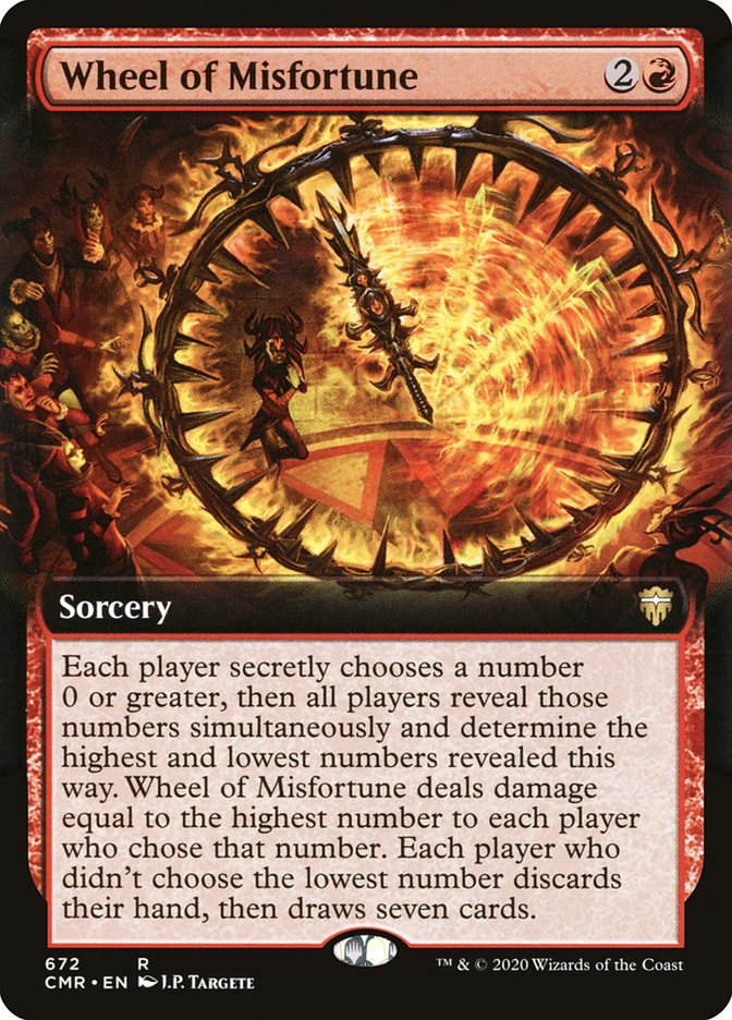 Roue de la fortune (Art étendu) [Commander Legends]