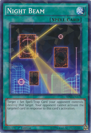 Rayo Nocturno [BP03-EN176] Rara Fragmentada