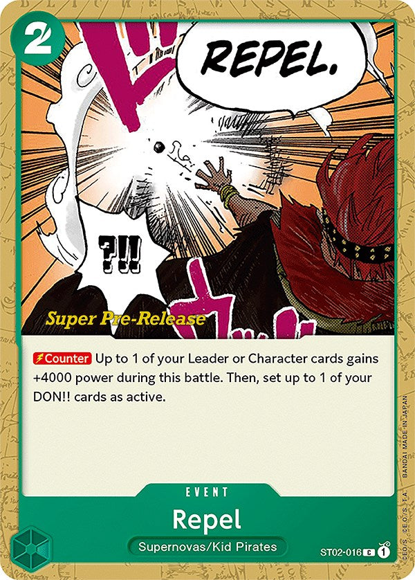 Repeler [Mazo de Inicio Súper Prelanzamiento: Peor Generación]