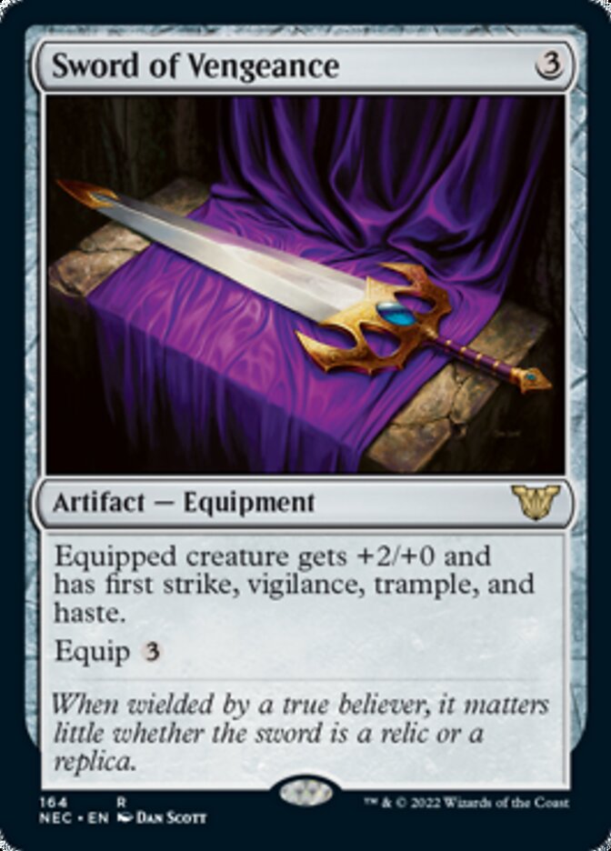 Épée de la vengeance [Commander Kamigawa : la dynastie néon]