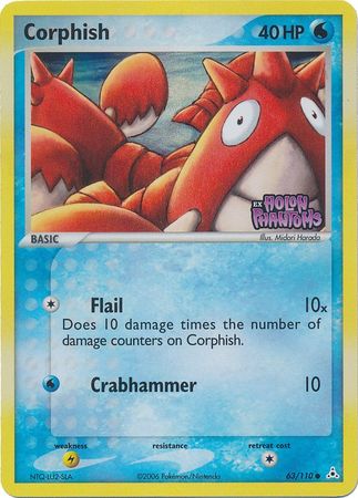 Corphish (63/110) (Sellado) [EX: Holon Phantoms]