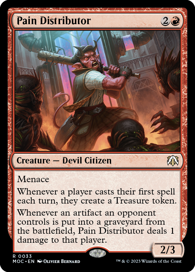 Distribuidor de Dolor [Marcha de la Máquina Commander]